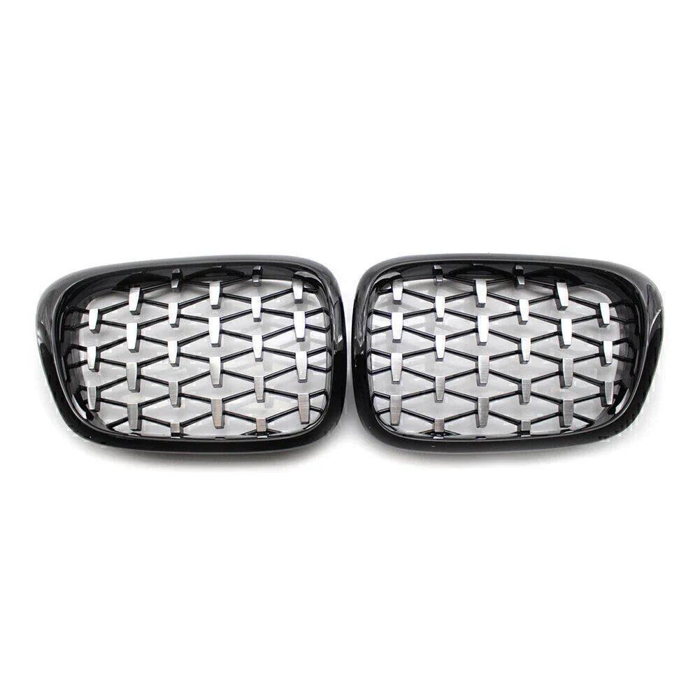 Honeycombe Mesh Front Bumper Grille for BMW E39 5-Series (1999-2003)