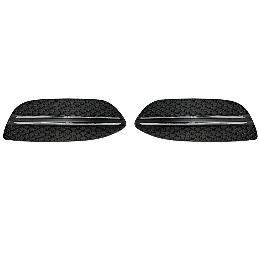 Front Bumper Fog Lamp Grill Cover Trim for Benz C-Class (2015–2018) A2058851223