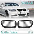 Front Kidney Grille for BMW E90 E91 325i 328i 335i Matte Black