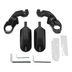 1.25" Short Angled Highway Pegs for Harley