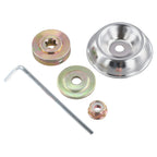 5 Piece Metal Gear Nut Set for Lawn Mower Maintenance