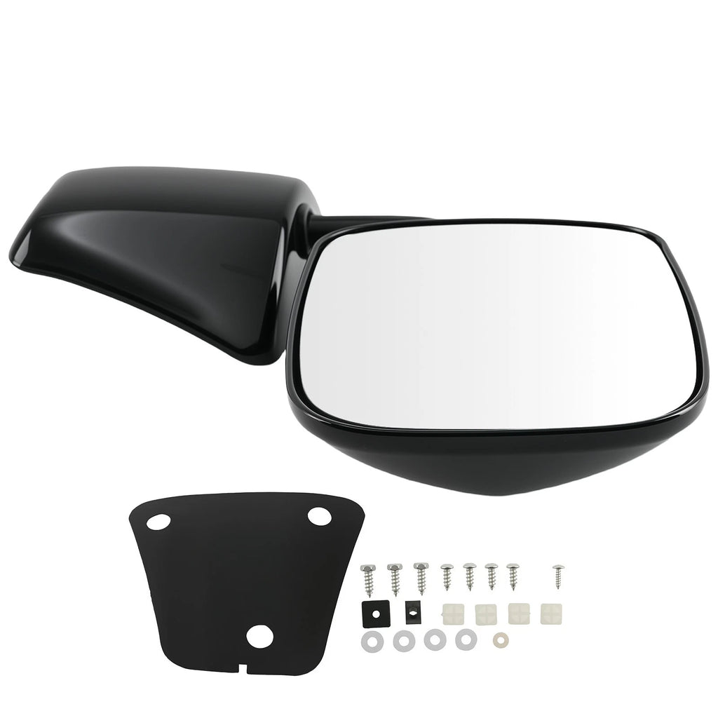 Right Side Mirror for GMC K1500 Sierra (1988–1999) Manual Fold 19177485