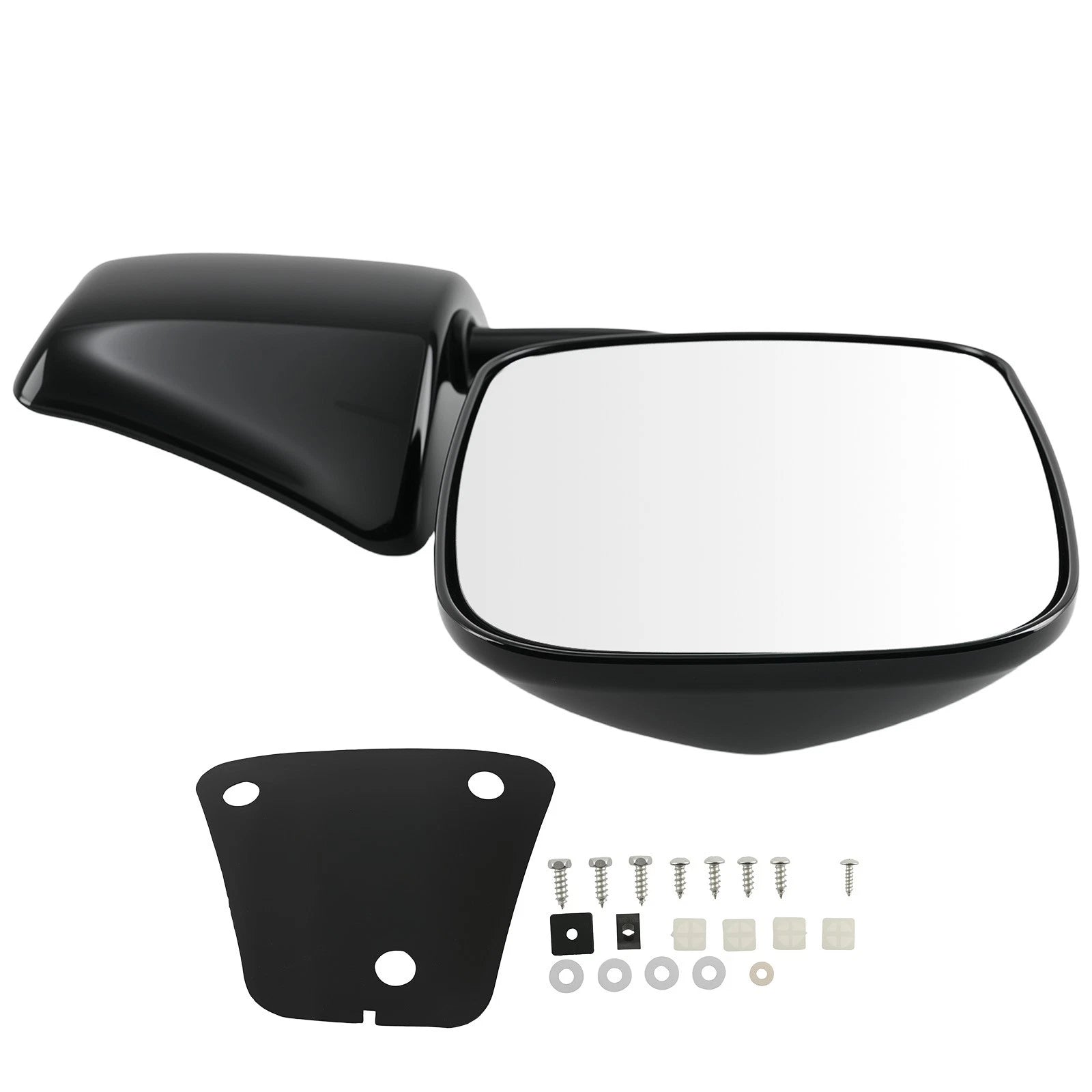 Right Side Mirror for GMC K1500 Sierra (1988–1999) Manual Fold 19177485