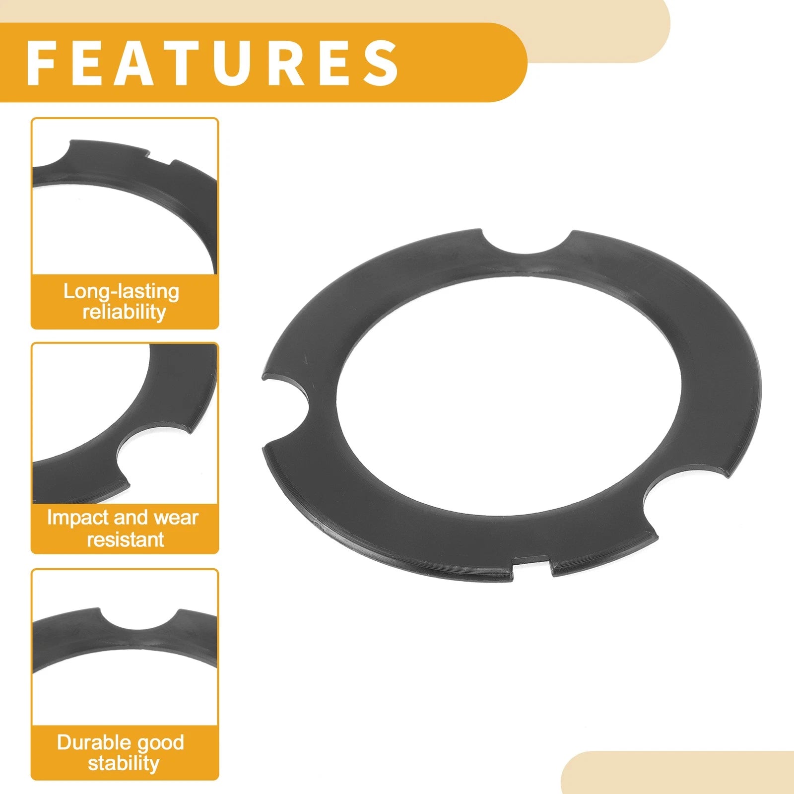 Upper Coil Spring Insulators No.A2053220384 for Mercedes-Benz C-Class (2014–2021)