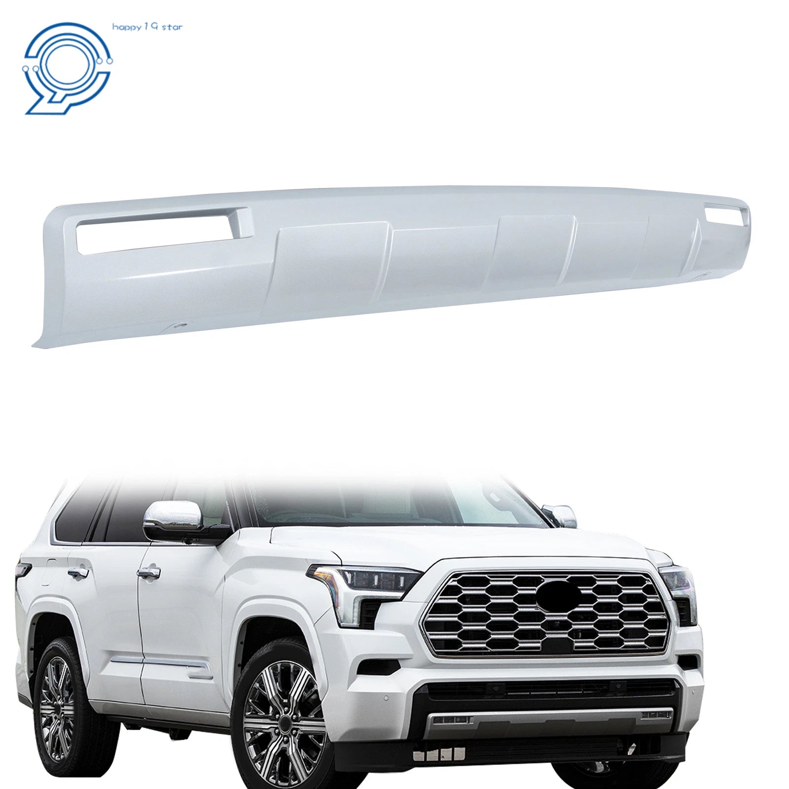 Chrome Front Bumper Valance Panel for Toyota Sequoia (2023–2024)