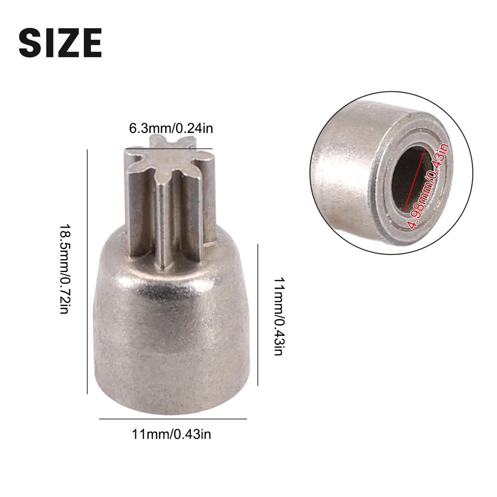 7T Gear Wrench for Motor (1Pc) 18.5x11x11mm