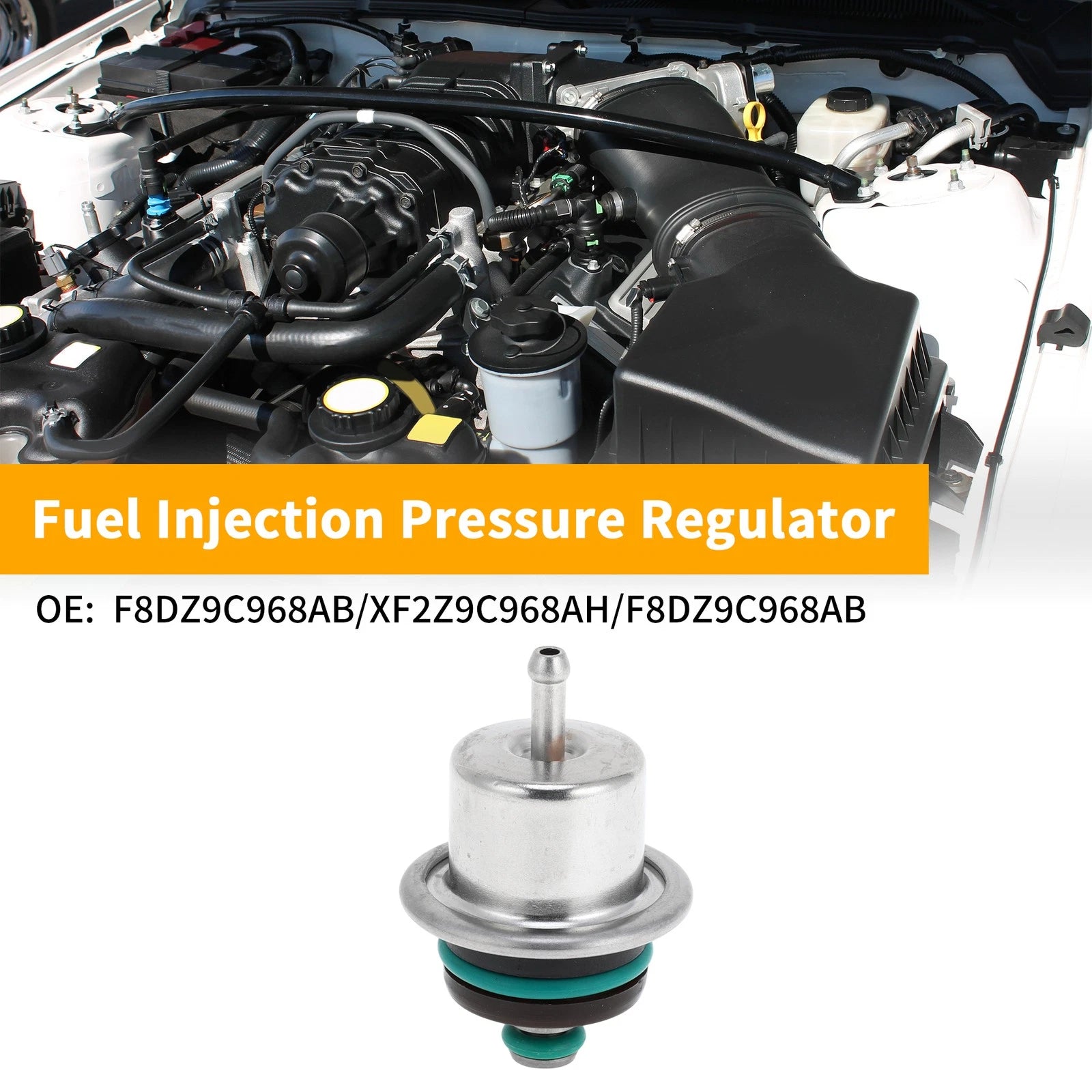 Fuel Pressure Regulator for Ford F250/F350/F450 (2000–2004) No.F8DZ9C968AB