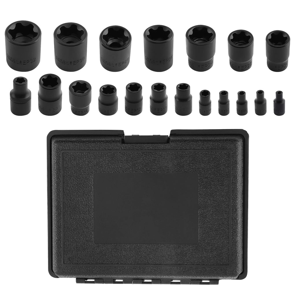 19 PC External Plus Socket Set for (EP4, EP5, EP6, EP7, EP8, EP10)