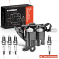 Ignition Coil & Iridium Spark Plugs Set for Hyundai Elantra (2003–2006)