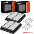 2X Engine Air Filter for Chevrolet Tracker (1989–1991) Suzuki Sidekick (1989–1995)
