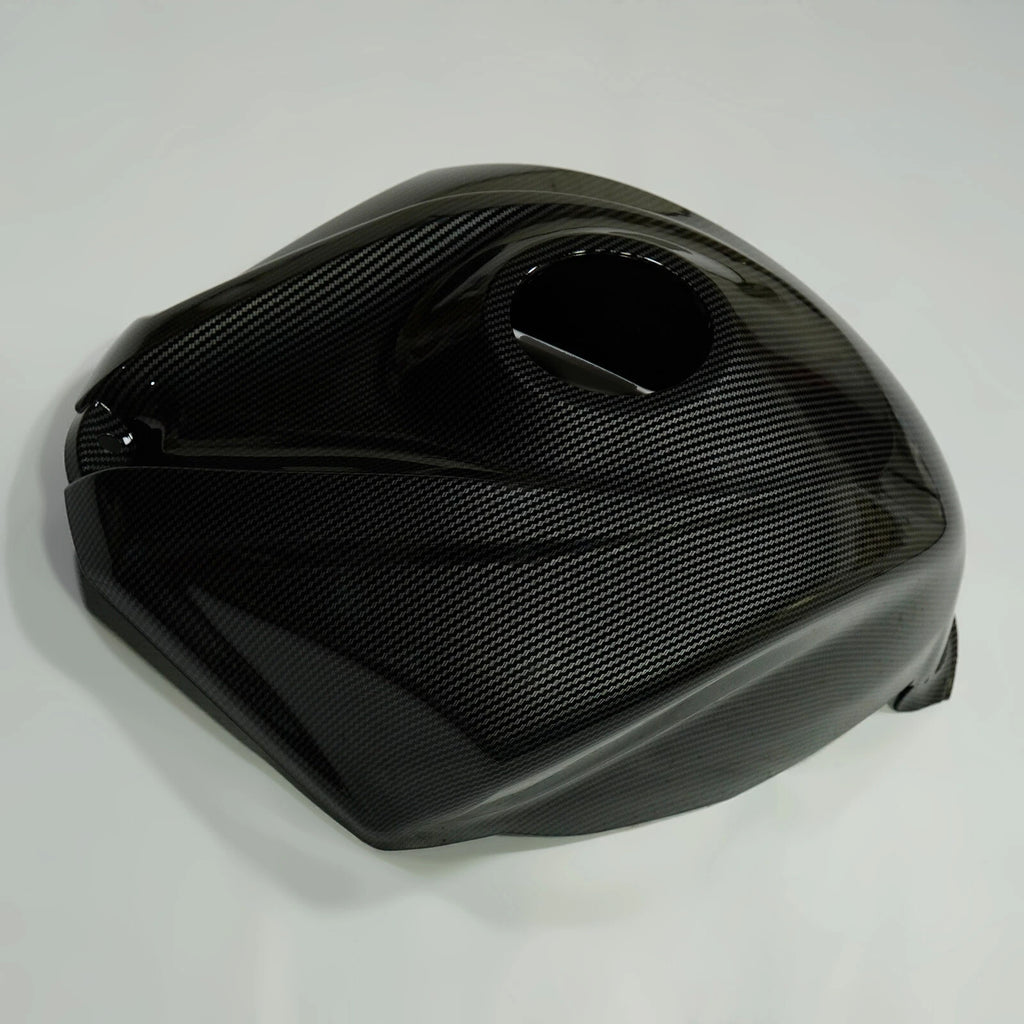 Gas Fuel Tank Cover for Suzuki GSXR 600/750 (2008–2010) - Carbon Fiber Look