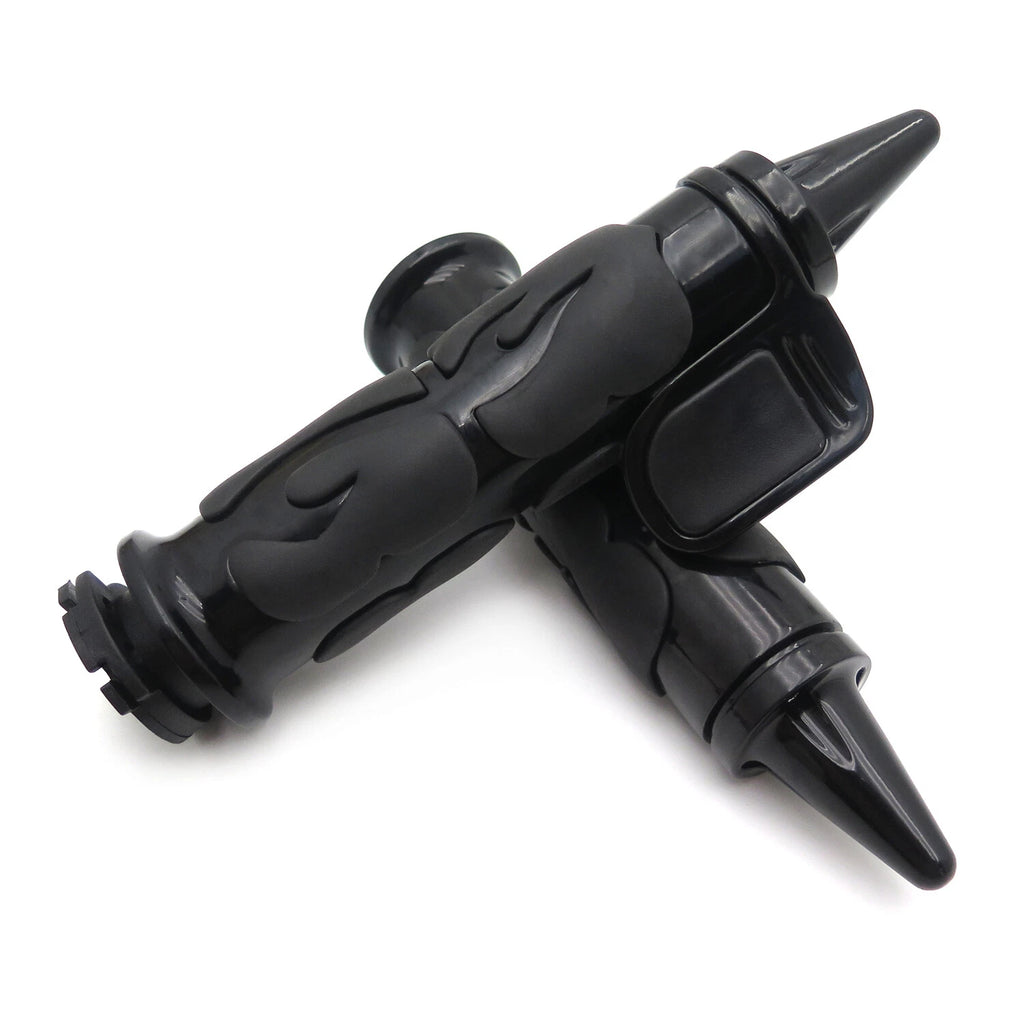 Spike Hand Grip Throttle Boss for Kawasaki Yamaha Road Star (1", 25mm)