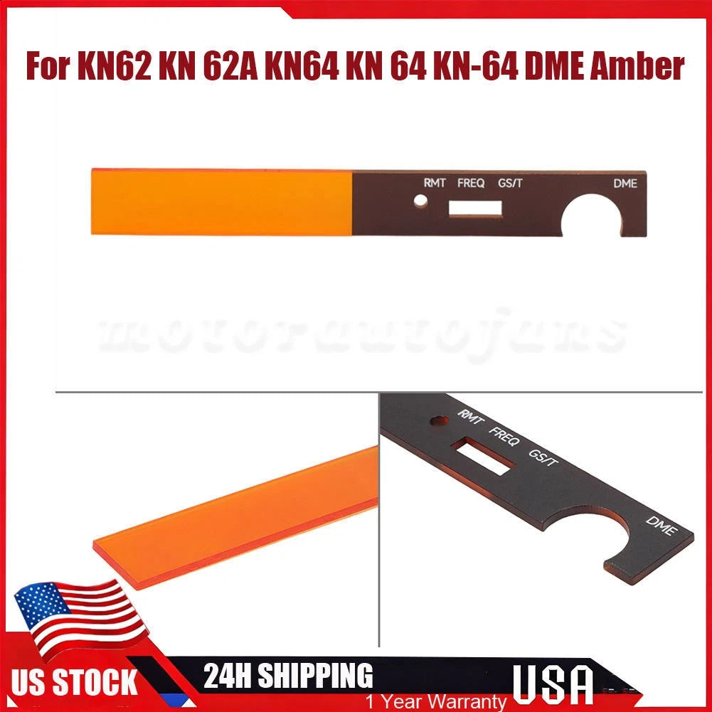 Amber Acrylic Lens for Bendix King KN62 KN62A KN64 (Replace)