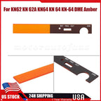 Amber Acrylic Lens for Bendix King KN62 KN62A KN64 (Replace)