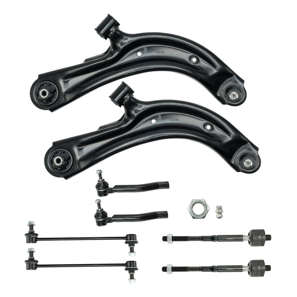 10x Front Lower Control Arm Ball Joints Sway Bar for 2013-2019 Nissan Sentra