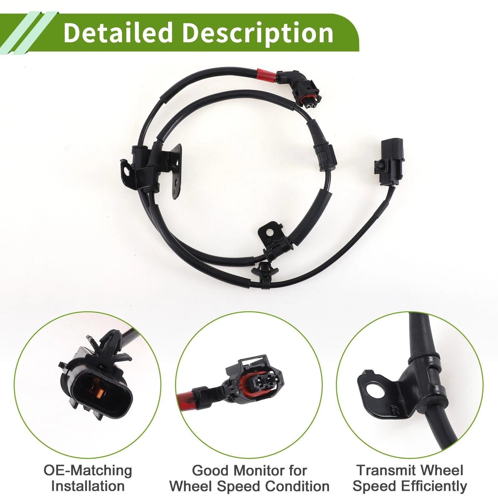 ABS Wheel Speed Sensor No. 59830B1030 for Hyundai Genesis G80 (2015–2020)