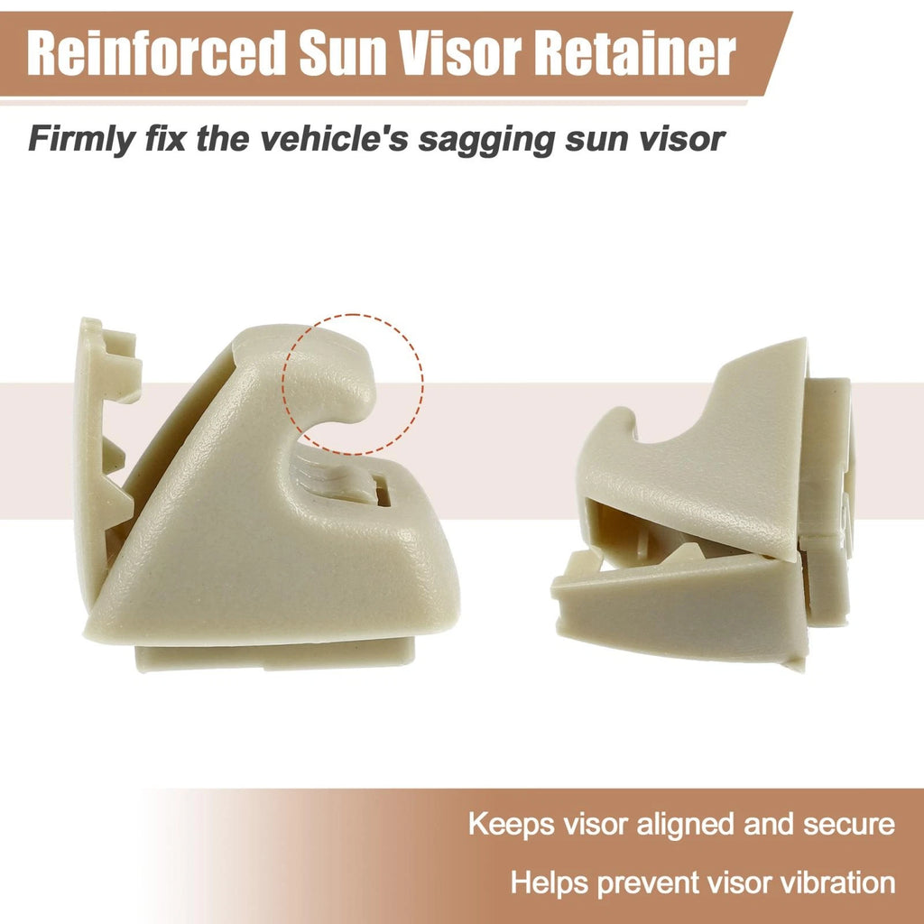 2X Sun Visor Support Clip Retainer 95994975 for Chevrolet Cruze Sonic (2011–2019)