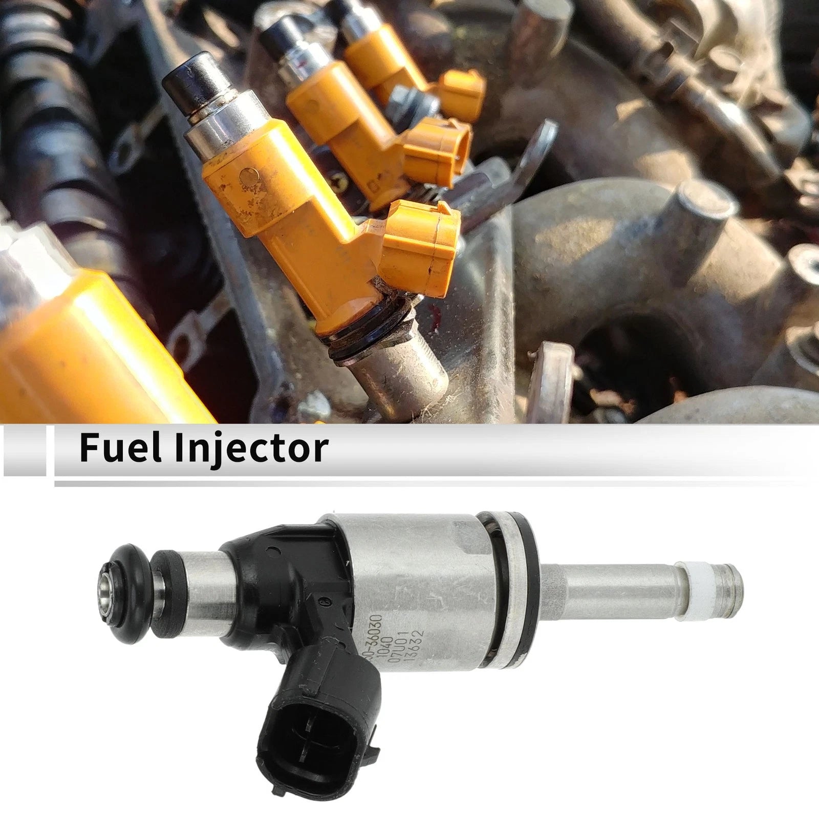 Fuel Injector for Lexus NX200t 2015–2017 (1 Pc, Black)