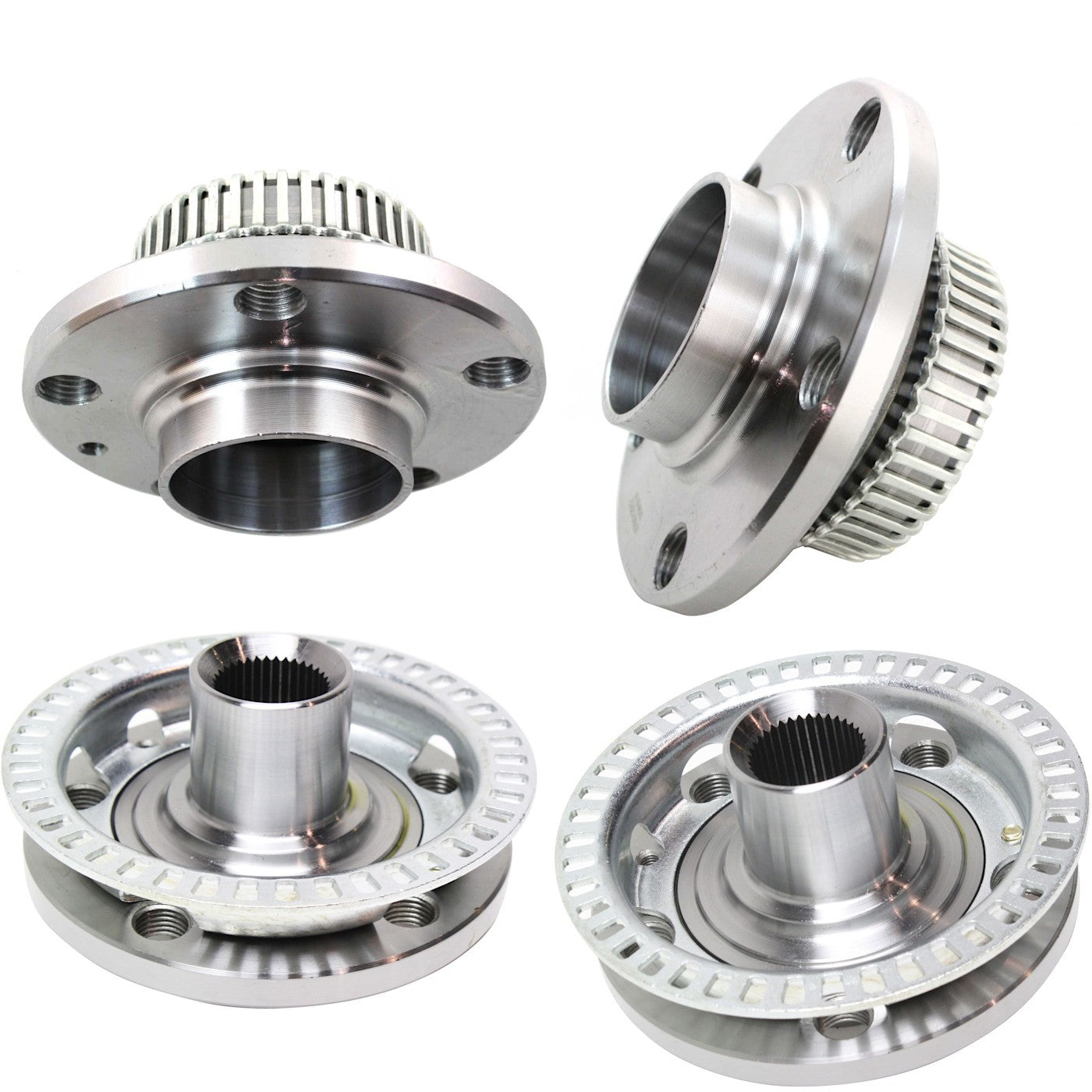 Set of 4 Wheel Hubs for VW Audi (Front & Rear)