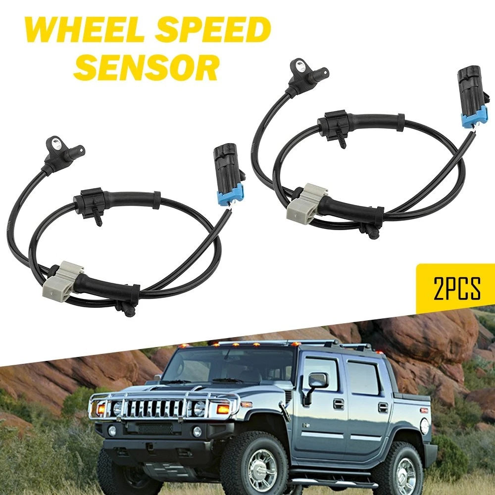 2X ABS Wheel Speed Sensor LH RH for GMC Tahoe, Chevy Silverado (V)