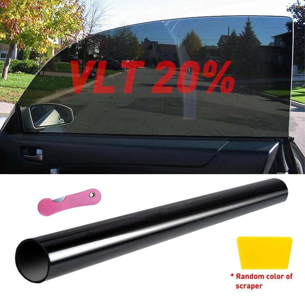 Window Tint Film 20% VLT 10ft Roll for Car Home Office Glass