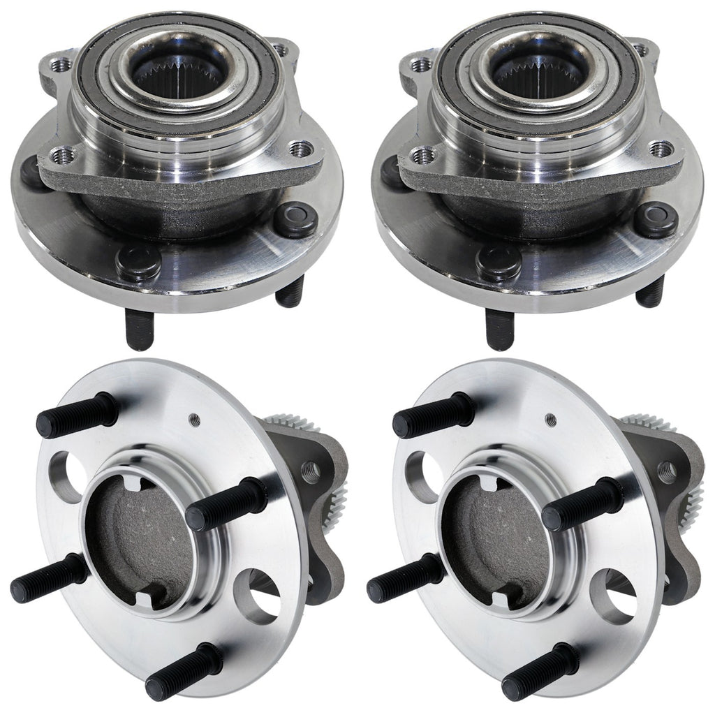 Set of 4 Wheel Hubs for 200 (2000–2005)