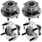 Set of 4 Wheel Hubs for 200 (2000–2005)