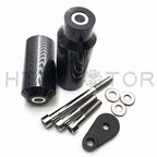 No-Cut Carbon Frame Sliders for Kawasaki Ninja ZX6 ZX6R ZX6RR (2005–2006)