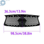 Front Bumper Upper Grille Black Gloss for Infiniti QX60 (2016–2020)