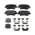 Set of 4 TRW Pro Rear Ceramic Brake Pads for Hyundai Accent Azera Elantra, Kia Optima Rio Soul