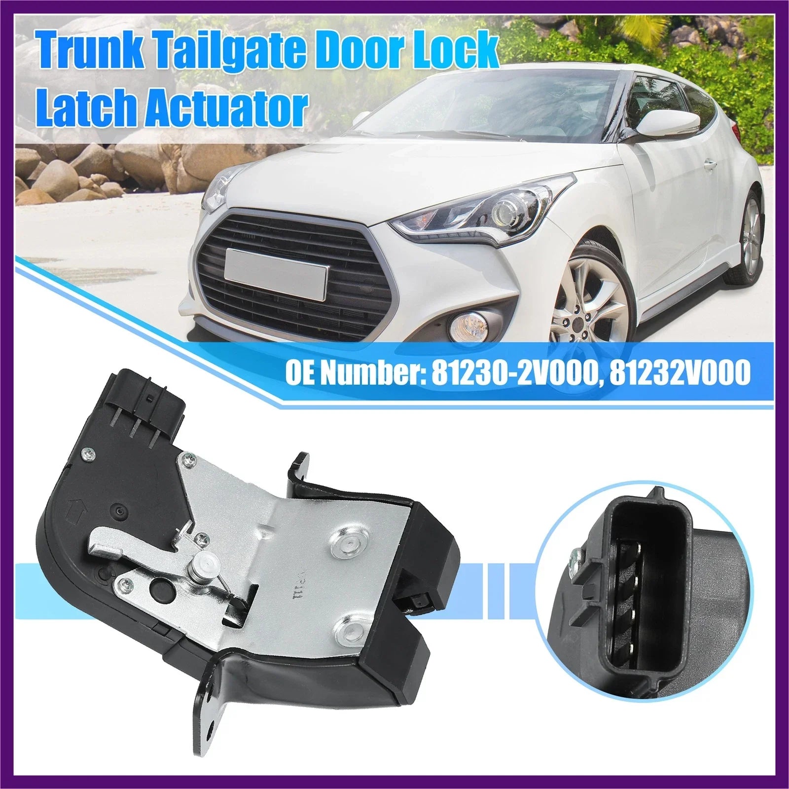 Trunk Latch Lock Actuator for Hyundai Veloster 2012-2017 Tailgate