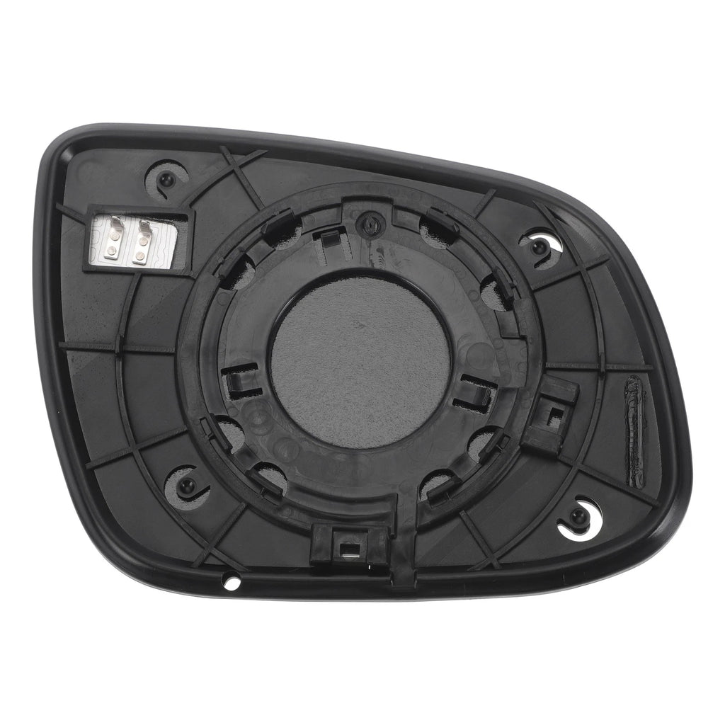 Heated Left Side White Mirror Glass for KIA Rio (2010–2012)