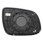 Heated Left Side White Mirror Glass for KIA Rio (2010–2012)