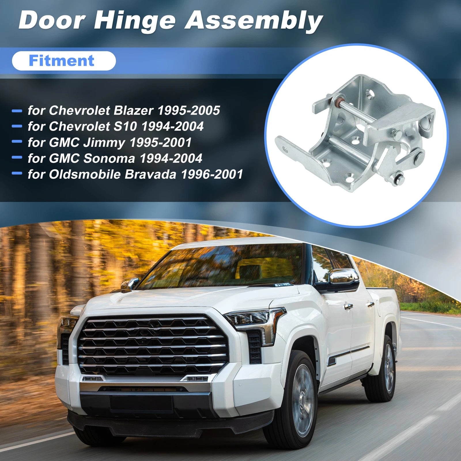 Upper Door Hinge Assembly for Chevrolet Blazer S10 (1995–2005) 15981547 924-106