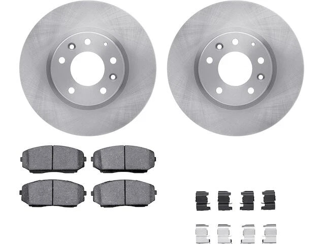 Front Brake Pad and Rotor Kit for Mazda CX-7 (2007–2012) BM574ZC
