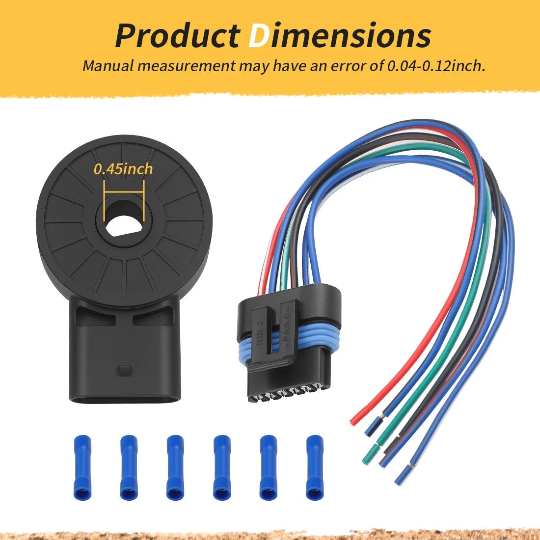 Gear Position Sensor with Pigtail Harness for Polaris Sportsman (2000–2014)