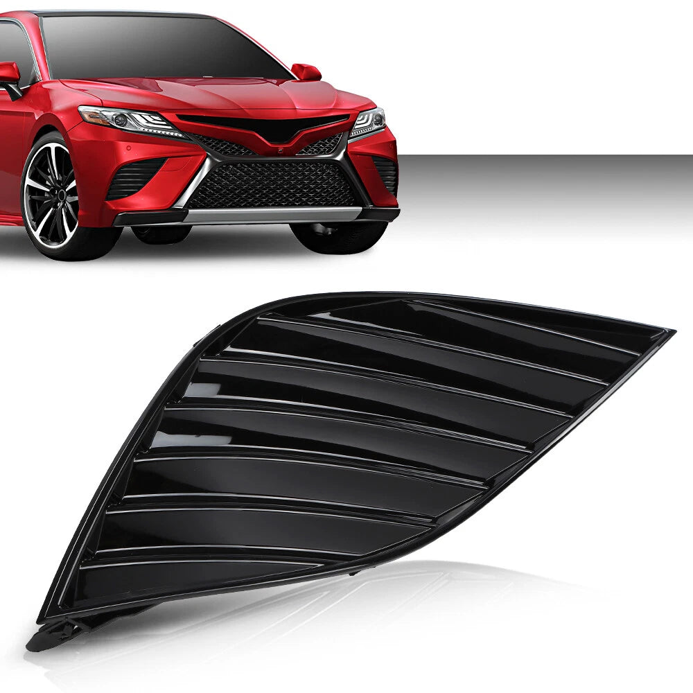 Front Bumper Fog Light Cover for Toyota Camry (2018–2020) Right Side
