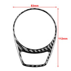 Carbon Fiber FM Switch Panel Cover for BMW 6 Series E63 E64 (2004–2010)