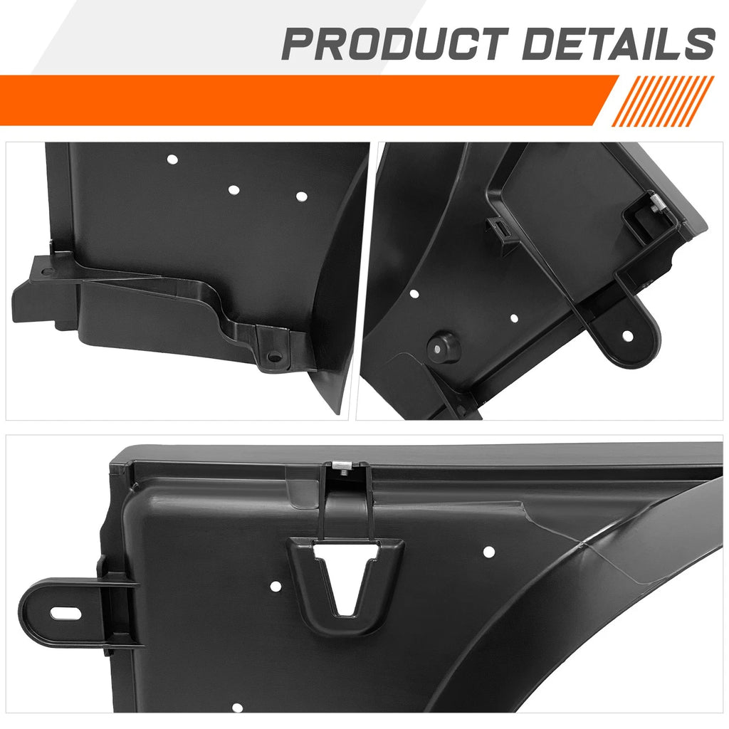 Rear View Center Mirror for Universal Fit (Clamp On Design)