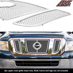 Stainless Chrome Mesh Grille Insert for Nissan NV 2500/3500 (2012-2019)