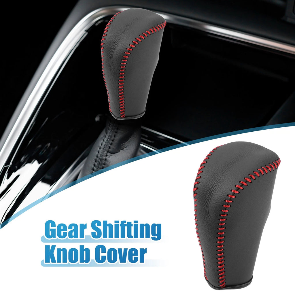 Gear Shifting Knob Cover for Hyundai IX35 (2010–2015) Black Red