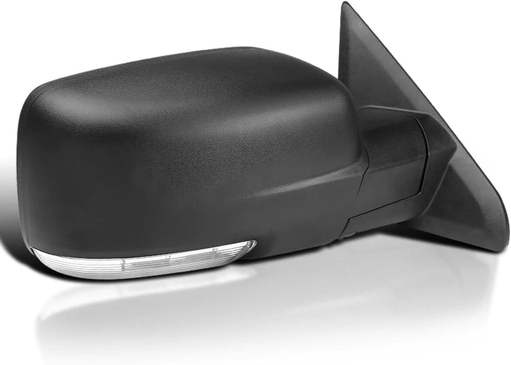 Right Side Power Folding Mirror Cover for Ram 1500 (2013–2019) - Black, Signal