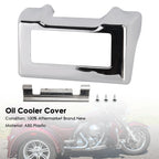Oil Cooler Cover for Harley Touring Road King Street Glide (2011–2016) Chrome