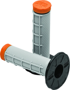 ProTaper Tri Density MX 1/2 Waffle Grips for Motorcycle (2010–2023) - Orange