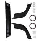 3PC Rear Bumper Diffuser Lip ABS Gloss Black for BMW G05 X5 M Sport (2019–2025)