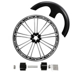 30" Front Wheel Rim & Dual Disc Hub for Harley Road King (2008–2024)