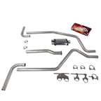 Dual Exhaust for Dodge Ram 1500 (2019–2025) 2.5" Cherry Bomb Salute Side E