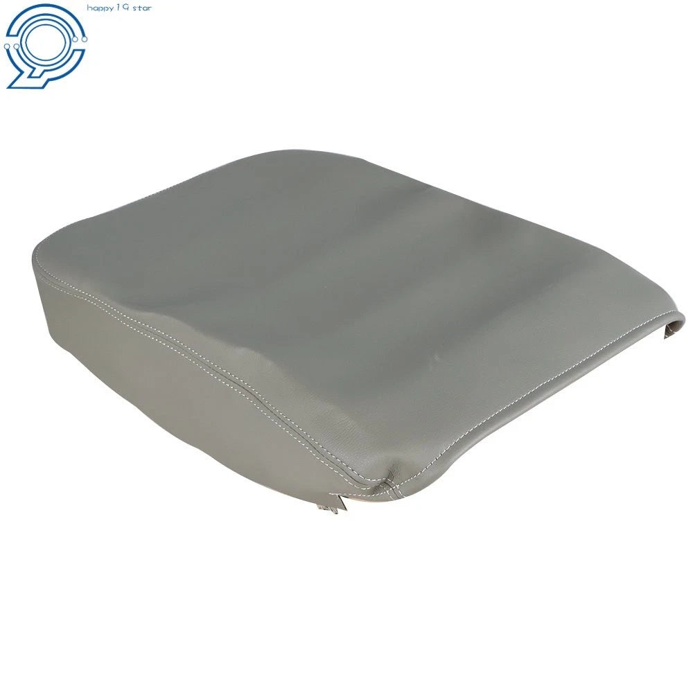 Leather Center Armrest Console Lid for Dodge Ram (2002–2008) Gray