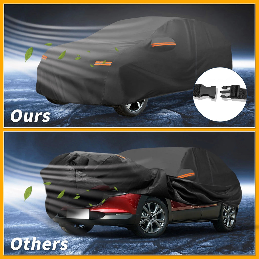 Car Cover Waterproof All Weather for Mazda CX-30 (2020–2023) 190T-PU Zipper