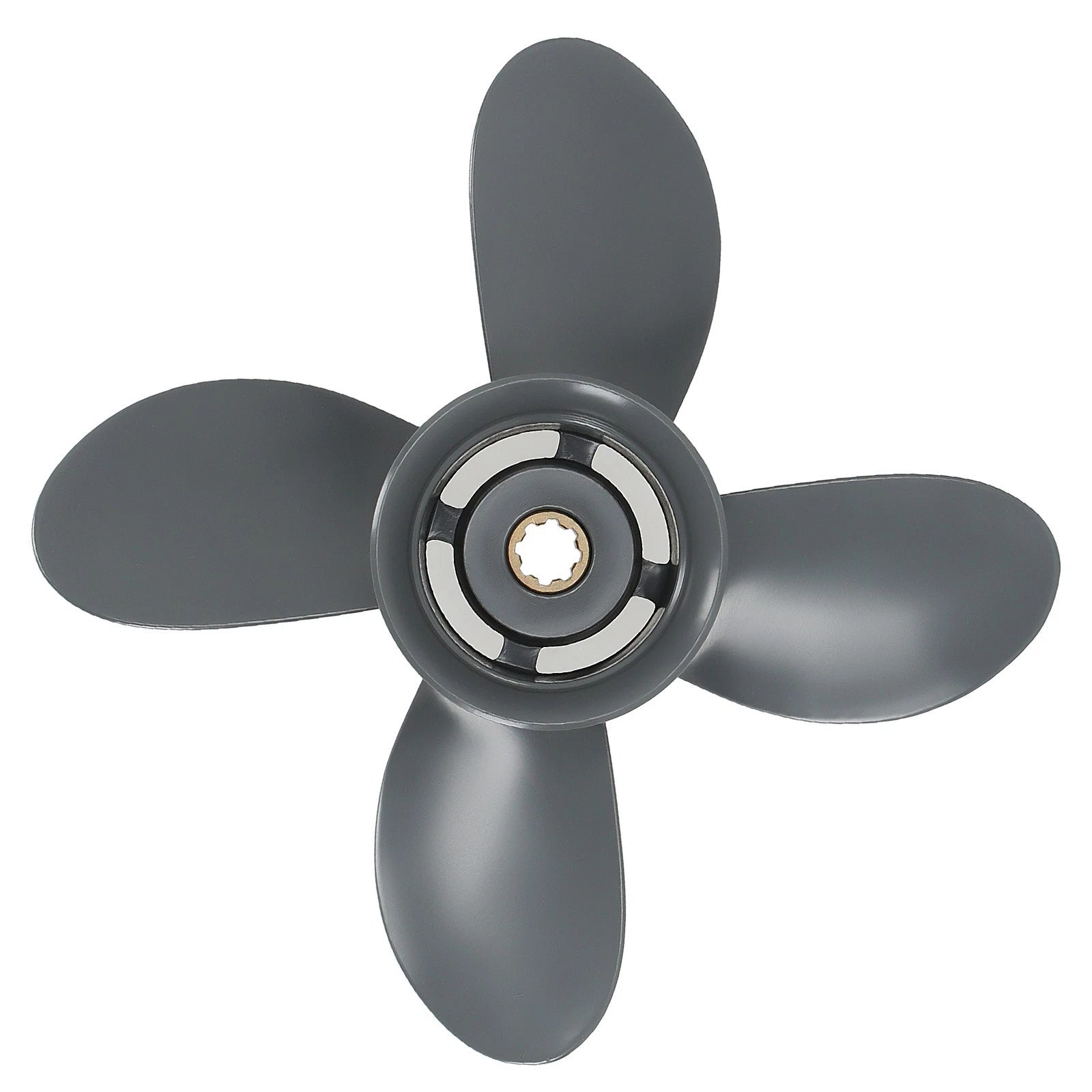Aluminum Outboard Propeller for Honda BF9.9 Yamaha 9.9HP 10"-15HP (2008–2020)